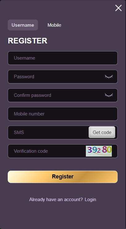 XPK77 Game register image